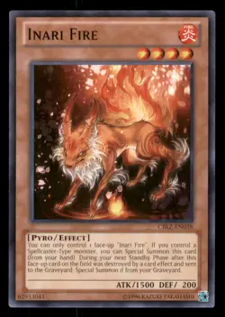 Yugioh Inari Fire #CBLZ-EN038 Cosmo Blazer LP - Image 1