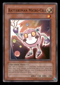 Yugioh Batteryman Micro-Cell #LODT-EN032 Light of Destruction LP - Image 1