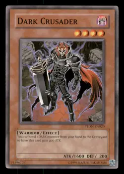 Yugioh Dark Crusader #PTDN-EN020 Phantom Darkness LP - Image 1