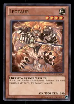 Yugioh Leotaur #CBLZ-EN042 Cosmo Blazer LP - Image 1