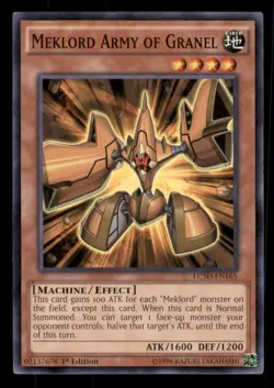 Yugioh Meklord Army of Granel #LC5D-EN165 Legendary Collection 5D's LP - Image 1