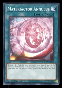 Yugioh Materiactor Annulus #DIFO-EN066 Dimension Force LP - Image 1
