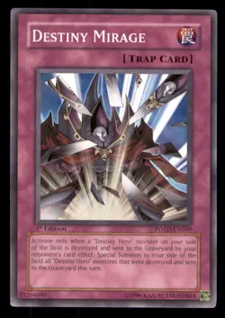 Yugioh Destiny Mirage #POTD-EN049 Power of the Duelist LP - Image 1