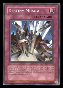 Yugioh Destiny Mirage #POTD-EN049 Power of the Duelist LP - Image 1