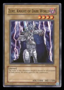Yugioh Zure, Knight of Dark World #EEN-EN001 Elemental Energy LP - Image 1