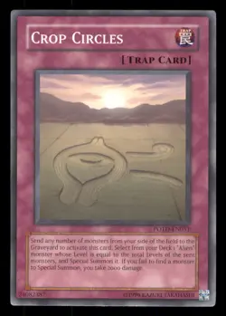 Yugioh Crop Circles #POTD-EN051 Power of the Duelist LP - Image 1