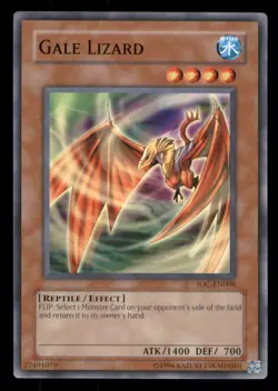 Yugioh Gale Lizard #IOC-EN008 Invasion of Chaos (Worldwide English) LP - Image 1