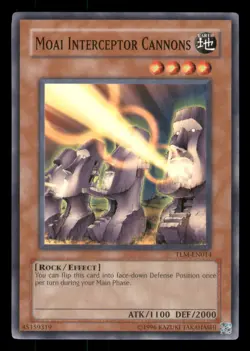 Yugioh Moai Interceptor Cannons #TLM-EN014 The Lost Millennium LP - Image 1