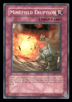 Yugioh Minefield Eruption #TLM-EN051 The Lost Millennium LP - Image 1