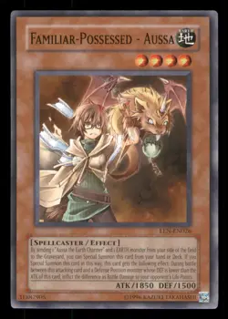 Yugioh Familiar-Possessed - Aussa #EEN-EN026 Elemental Energy LP - Image 1