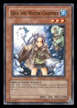 Yugioh Eria the Water Charmer #TLM-EN027 The Lost Millennium LP - Image 1