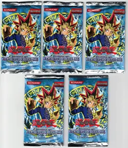 YUGIOH LEGEND OF BLUE EYES LOB 1ST EDITION FACTORY SEALED PACKS (5x) PORTUGUESE - Image 1