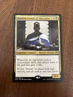 Mtg Kambal, Consul of Allocation MP Kaladesh Magic Commander Card - Image 1