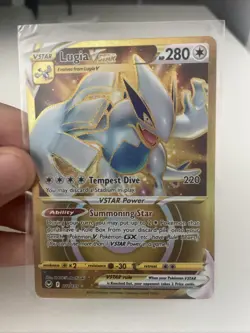 Pokemon TCG Lugia VSTAR Silver Tempest 211/195 🔥 Secret Rare Pokemon Card - Image 1