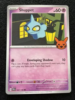 Shuppet 087/198 Halloween 2023 Trick or Trade Pokemon Card - Image 1