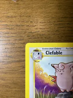 Clefable 17/64 1st Edition Jungle Set Non-Holo Pokemon Card - Image 4