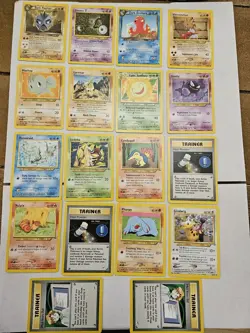 Pokemon 2000 Neo Destiny *18 Card Lot* NM/Mint - 1 Uncommon 17 commons - Image 1