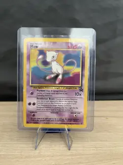 Pokemon Mew 8 Vintage Promo TCG Card Wizards of the Coast - Image 1