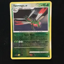 Yanmega 17/146 Pokemon Card (Reverse Holo) Moderately Played - Image 1