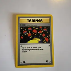 Pokemon TCG Sleep! Team Rocket Card 79/82 Regular 1st Edition - Image 1