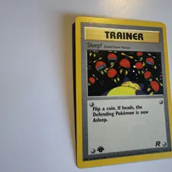 Pokemon TCG Sleep! Team Rocket Card 79/82 Regular 1st Edition - Image 3