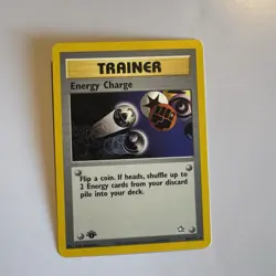 Pokemon Neo Genesis 1st Edition Energy Charge 85/111 Non-Holo Card WOTC - Image 1