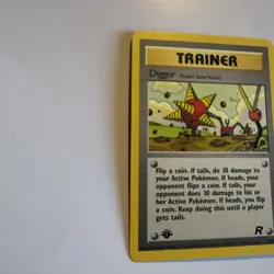 Pokemon TCG Digger Team Rocket Card 75/82 | First Edition NM - Image 4