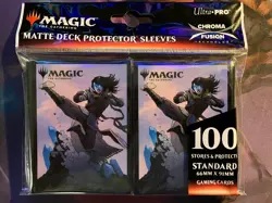 Ultra Pro 100 Magic Standard Deck Protector Narset Ikoria MTG Sleeves - Image 1