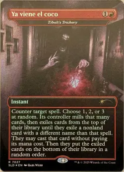 Ya viene el coco - Tibalt's Trickery - Rainbow Foil NM, English MTG Secret Lair - Image 1