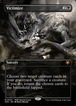 Victimize - Foil - Borderless NM, English MTG MTG: Special Guests - Image 1