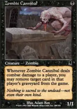 Zombie Cannibal NM, English MTG Odyssey - Image 1