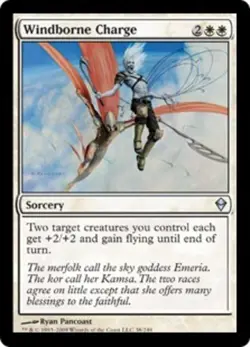 Windborne Charge NM, English MTG Zendikar - Image 1