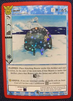 MetaZoo CCG Igloo Native: First Edition 034/174 reverse Holo Single Card NM TCG - Image 1