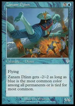Zanam Djinn LP, English MTG Invasion - Image 1