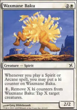 Waxmane Baku - Foil NM, English MTG Betrayers of Kamigawa - Image 1
