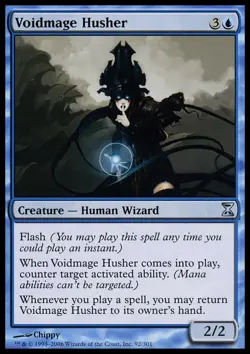 Voidmage Husher NM, English MTG Time Spiral - Image 1