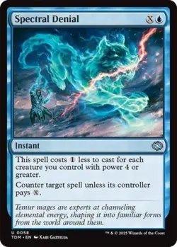 Spectral Denial - Near Mint MTG Tarkir: Dragonstorm - Image 1