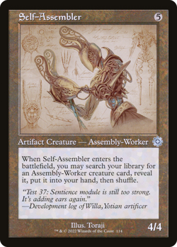 Self-Assembler (FOIL) x1 - MTG The Brothers' War Retro Artifacts BRR #114 - Image 1