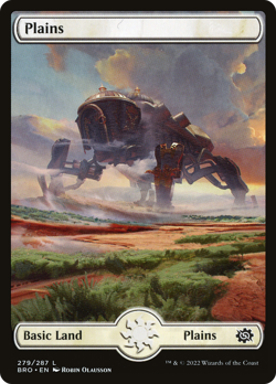 Plains (FOIL) x1 - MTG The Brothers' War BRO #279 - Image 1