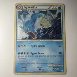 Pokemon Gyarados HeartGold & SoulSilver Cracked Ice Holo Rare #4 - Image 2