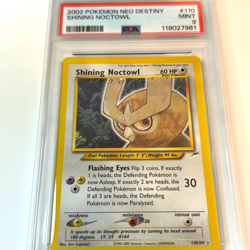 2002 Pokemon "Shining Noctowl" Holo Neo Destiny #110 MINT PSA 9 - Image 2