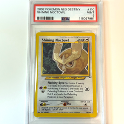 2002 Pokemon "Shining Noctowl" Holo Neo Destiny #110 MINT PSA 9 - Image 3
