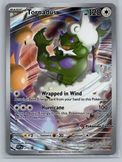 Pokemon TCG Tornadus #210 SV: Scarlet & Violet Promo Cards - Image 1