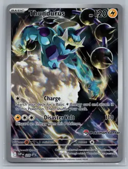 Pokemon TCG Thundurus #209 SV: Scarlet & Violet Promo Cards - Image 1
