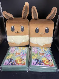 Pokemon Prismatic Evolutions UPC and ETB - (2) Deck Boxes and (5) Sleeves Packs - Image 1