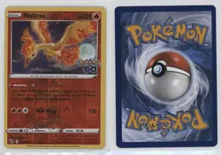 Moltres Reverse Foil Pokemon Sword & Shield Pokemon Go #012 16hd - Image 3