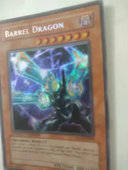 Yugioh MC1-EN002 Barrel Dragon Secret Rare Limited Edition LP 1996 HALO - Image 2