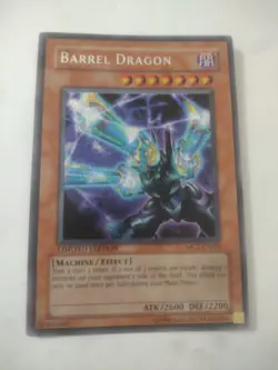 Yugioh MC1-EN002 Barrel Dragon Secret Rare Limited Edition LP 1996 HALO - Image 5