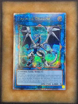 Yugioh Firewall Dragon TN23-EN008 Quarter Century Rare Limited Edition NM - Image 1