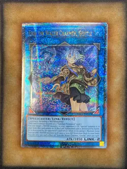 Yugioh Eria the Water Charmer, Gentle RA03-EN047 Quarter Century Rare 1st Ed NM - Image 1
